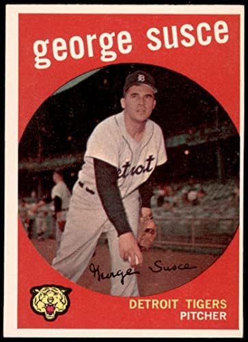 1959 Topps 511 Джордж Сус Детройт Тайгърс (бейзболна картичка), БИВШ Тайгърс