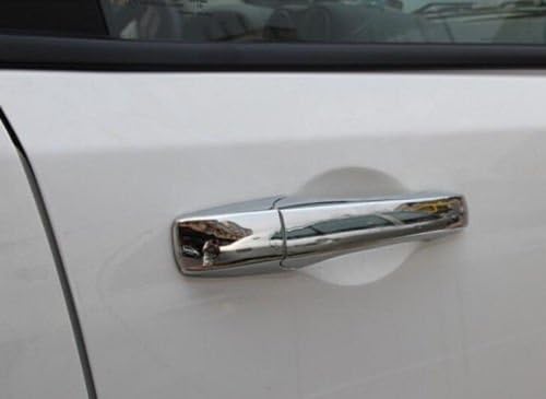 Високо Качество на 6ШТ ABS Хромирани Страничната Врата копчето Тампон на Капака на Купата за Jeep Compass 2011-2015
