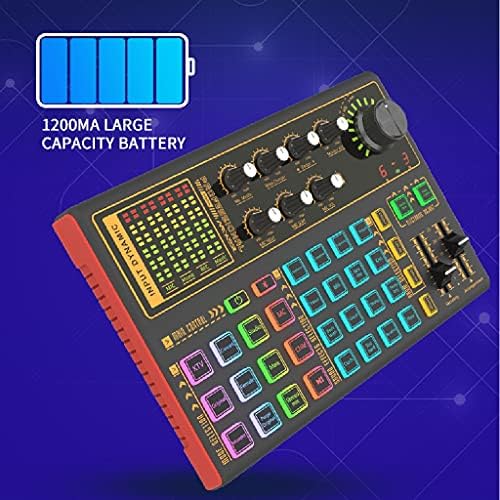 LMMDDP Микшерное Обзавеждане Мобилен Телефон, Компютър Общ Вид на Външната Многофункционален звукова карта USB