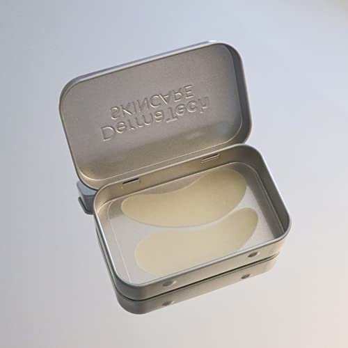 За многократна употреба Лепенки за грижа за кожата DermaTech под очите, Екологично Чисти Петна От бръчки в Тенекиен опаковка