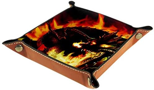 LORVIES Dragon Fire Кутия За Съхранение на Огъня, Кубът Кошница Контейнери за Съхранение, за Офиса и Дома