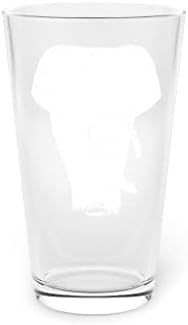 Бирена чаша, Халба 16 унции проект слонова мандала Декоративно Изкуство 16 унции