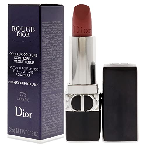 Christian Dior Rouge Матово червило Dior Couture - 772 Класическа червило (за еднократна употреба) на Жената