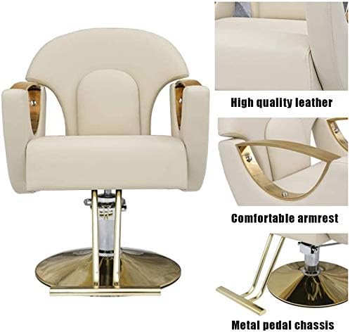 Класически Салонное стол за Фризьор-стилист, Откидывающееся Коса стол, Столове За Подстригване, Салонное Оборудване, Хидравлично