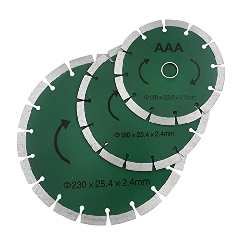 105/115/125/150/180 мм Режещ диск за рязане на Бетон, Диамантени триони ъглошлайф на Мрамор, Камък Режещ диск Керамични 1 бр. (Цвят: 115-20-1.8)