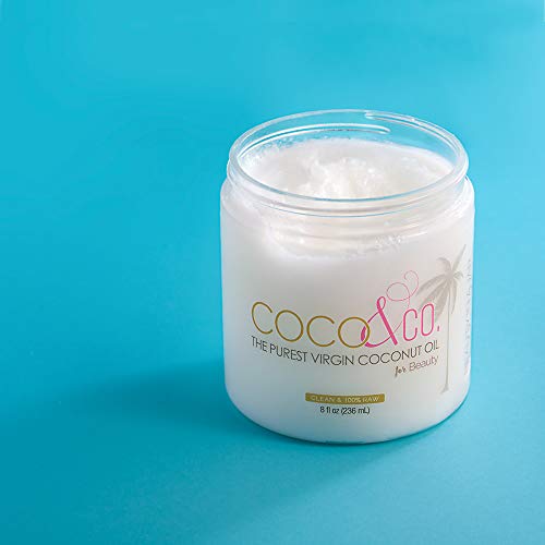 COCO & CO. Органичното Кокосово масло е първото пресоване за коса и кожа, Козметичен клас - Мини-Буркан, 2