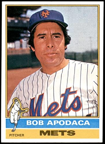 1976 Topps # 16 Боб Аподака Ню Йорк Метс (Бейзболна картичка) NM/MT Метс