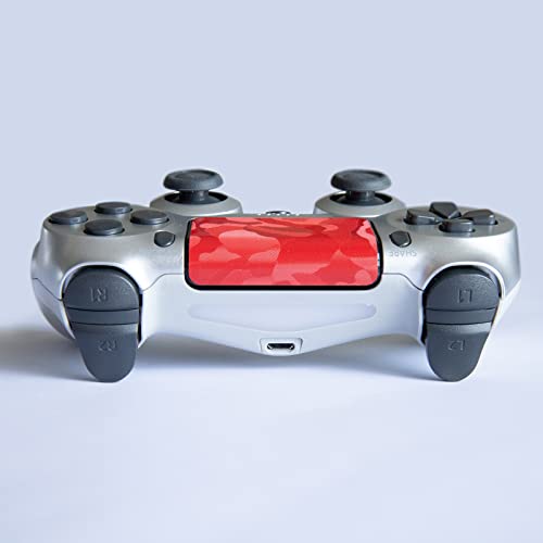 2 бр. Защитно фолио за тъчпада гореща линия Games, съвместима с контролер PS4, Подобряване на текстурата на кожата, която е съвместима с Playstation 4 DualShock, Предварително выре?