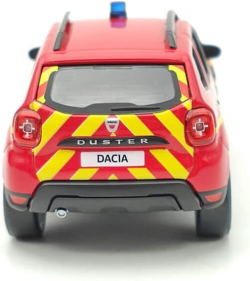 Norev 1/43 2018 за Dacia Duster Pompiers Пожарникари Двигатели Molded Под Налягане Модел Играчки за Кола Ограничена Колекция