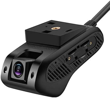 Излъчването на живо видео Рекордер Dvr за кола, GPS за Проследяване на LTE 4G Двойна Предна и Салонная камера 1080P
