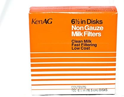 6-1/2 устройства за филтриране на мляко, Без окото 100pk, D110