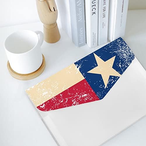 Джоб за разширяване на папката с изображение на знамето на щата Тексас, сладки щампи, разширяване на папки за документи, органайзер за документи под формата на акор
