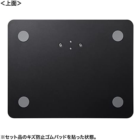Настолна поставка Sanwa Доставки на PDA-STN66BK (Регулируема височина, Тип 1 багажник), черна