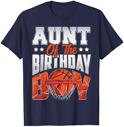 Тениска за парти в чест на рождения ден на тетиного баскетболист, Семейна играч с топка