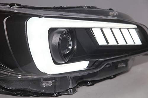 Универсален за led на светлината на Subaru Impreza WRX, led предните светлини 2014-2018 г.