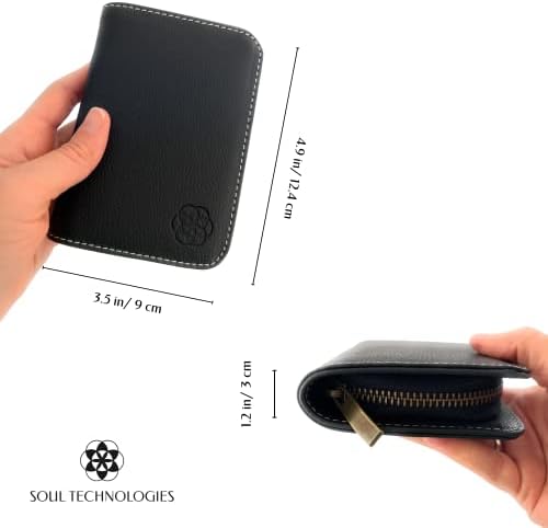 Калъф за носене в чантата си за криптовалютного оборудване Soul Technologies – Луксозен калъф за носене в чантата си за криптовалют, Съвместим с Ledger Nano X / S Plus - Защитен твър?