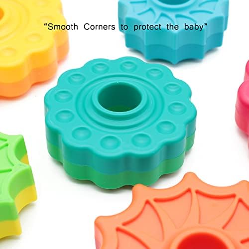 LBAIBB (1 бр.) Въртящи се играчки за подреждане, въртящи се играчки от ABS-пластмаса и цветен модел дизайн, Насочени