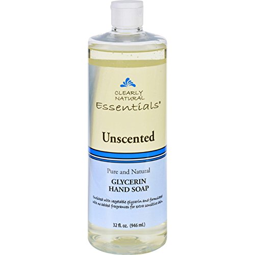 Течен сапун за ръце с глицерин Clearly Natural без мирис без мирис 32 грама (опаковка от 2 броя)