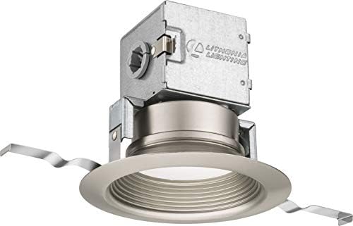 - Вградени led лампа Lithonia Lighting RD 40K 90CRI BN M6 OneUp-4JBK с пряка връзка, 4000 К /8,9 W/ 710 Л, Никел с кръгла