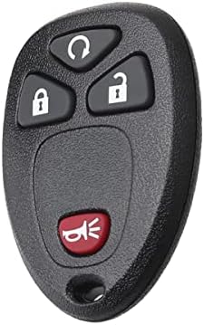 XINXUSONG KOBGT04A Кола Ключодържател с Дистанционно управление с 4 Бутона Подмяна на превозните Средства е Съвместима с