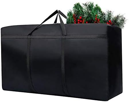 YaYiYa #BP7778 Чанта за съхранение на Коледно 21X14X6, 5 Инча, Коледно Дърво, Чанта за коледни стоки