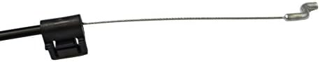 Преносимото кабел за дръжките на стола 4,5 с отворен тел, на багажника 3 мм, общата дължина на 38,4 с S-образен връх