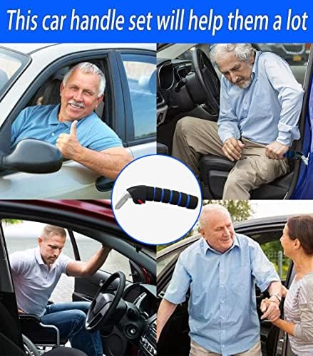 KOUNATSURI Автомобилна Врата копчето за възрастните Хора Автомобилна Дръжка Помощта на Помощна Дръжка Многофункционална