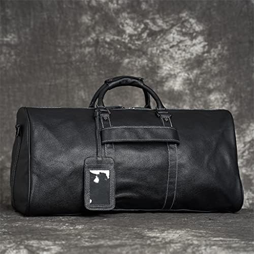 n/a Чанта за ръчен багаж, чанта от естествена кожа с Голям капацитет на едното рамо, Месинджър за 15-инчов лаптоп (Цвят: A, Размер: One Size)
