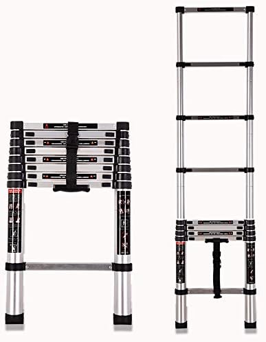 Подвижните стълби от алуминиева сплав, отговаря за сертифициране на EN131 Повдигаща директен стълбище, Нескользящая Товароподемност 330 кг / 150 кг с подпружиненным мех