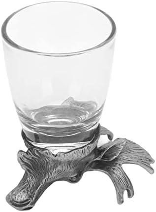 Чаша за Уиски RXMORI, Старомодни Чаши, Изискан Устойчив Здрав Метален Чаша в Стил Елен, Широко Използван Коктейлна
