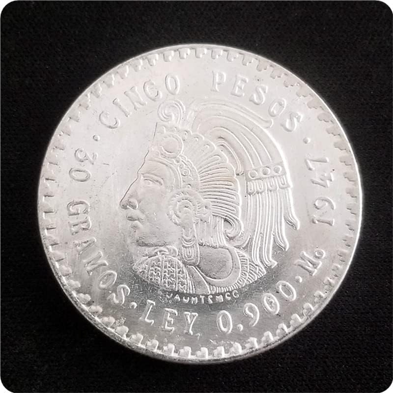 Мексико 1947 Стара Възпоменателна монета От Месинг Немагнитная