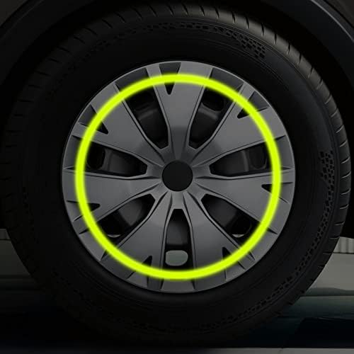 8 БР. Светещи Пластмасови Капачки за въздуха в гумите, Определени Херметически Капачки за гуми, Устойчиви на Корозия,