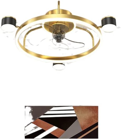 ChezMax Модерен Led Вентилатор на Тавана с Лампа на Дистанционното Управление Вентилационно Оборудване Спалня Хол Украса на Дома Лампа