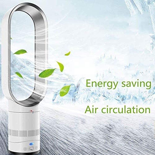 ISOBU LILIANG - Безшумен Вентилатор Без Остриета, система за Домашно Пречистване на въздуха с отрицателни йони,