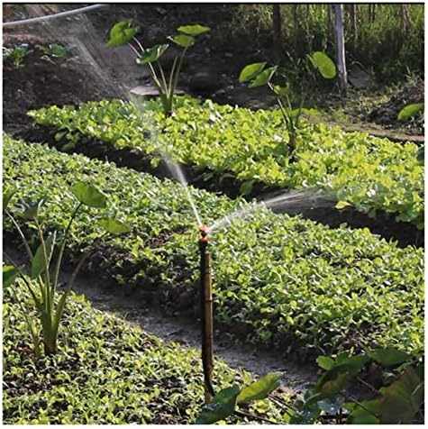 Пръскачки за поливане на градината Xihe 2 ~ 100шт 1/2 Резба 650 л/ч 360 ° Автоматични Въртящи Разбрызгиватель на Въртящата се дюза За напояване на градински площи от Овощни д