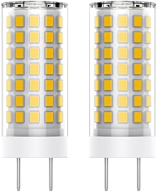 Led лампа WeiSpecia G8 за осветление на кухнята под мивката, осветление под шкаф, Двухконтактная база G8, с регулируема яркост, 8 W ac 120 В, 800 Лумена, смяна на халогенна лампа с ?