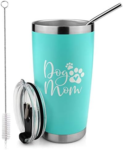 Чаша за майките кучета - Пътна Чаша на 20 грама за Любителите на Кучета, Коледен Подарък За Рожден Ден, С Херметически капак,