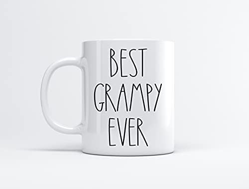Най-добрата кафеена чаша Дядо Подаръци за Коледа Подаръци за дядо си, за рожден Ден Кафеена чаша - Ден на бащата / Ден на