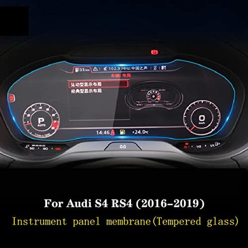Funiur Авто Екран на Таблото Филм От Закалено Стъкло за GPS за измерване на Скоростта Защитно Фолио Аксесоари， за Audi