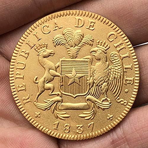 Монета Чили 1837 Г., Колекция от Златни монети, изработени Ръчно