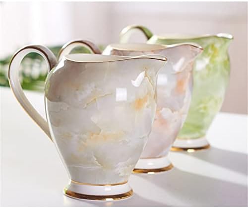 LKYBOA на Мрамор, порцелан кафе услуга Чай комплект Керамични чай Саксия Чаша Керамична чаша Чайник Чай комплект за парти Кафе услуга (Цвят: A, размер: както е показано ?