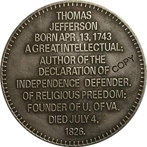 САЩ 1826 Джеферсън Монета Копие COPYSouvenir Новост Монета, Монета за Подарък