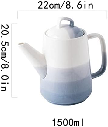 Стомна за вода, Порцелан Чайник с приготвяне на чай и Капак, За приготвяне на Кафе/Чай/Мляко/За жените/Офис/Дом/Подарък