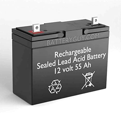 BatteryGuy Q6 Edge 2.0 Сменяеми батерии SLA капацитет 12 v 55 Ah, Равностойни на марката (зареждащи се) - Брой 2