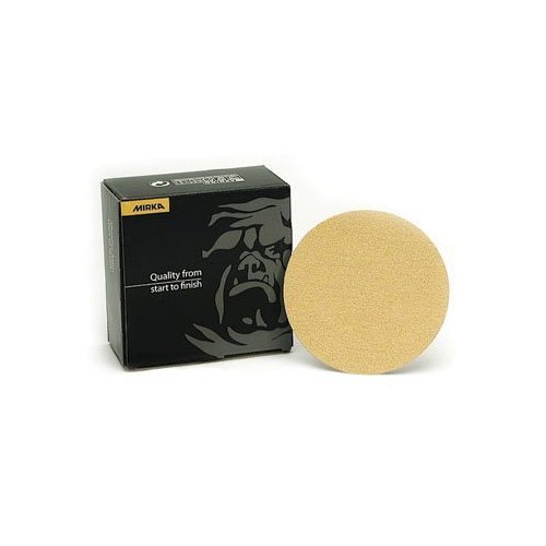 Абразивни дискове Mirka Bulldog Gold 5 С плетене на една кука и линия Без дупки 150 Размер (брой 50)