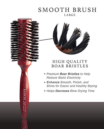 Комплект четки за коса RAINCRY Smooth Shampoo & Bristle - Подобряват, Полски и придават блясък - Качество на