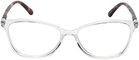 Дамски слънчеви очила SAV Eyewear VKC с метален акцент, Модни Очила Котешко око, прозрачно, 137 мм + 1,75