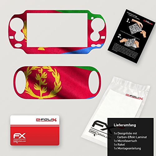 Стикер-стикер на Sony PlayStation Vita Design Skin флаг Eritreans за PlayStation Vita