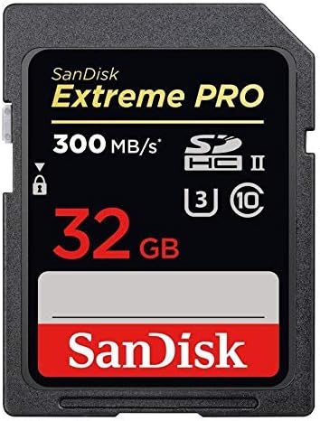 Карта памет SanDisk 32GB SDHC Extreme Pro UHS-II Работи с беззеркальными камери на Canon EOS ах италиански хляб! r7, EOS R10 (SDSDXDK-032G-GN4IN) C10 U3 V90 в комплект с (1) за Всички, с изключение на устрой?