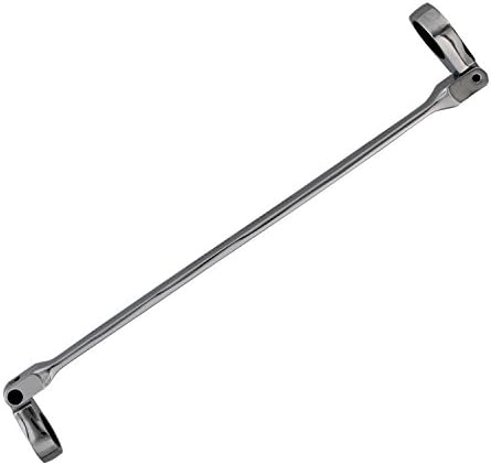 Храповой ключ ABN - инструмент с механизма на палеца 8 и 10 мм, разменени инструмент с гъвкава глава с двоен край за набиране